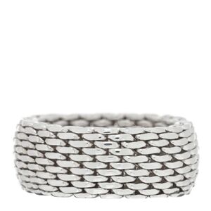 Tiffany and Co Somerset mesh ring
